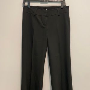 H&M Black Bootcut Flat Front Dress Pants